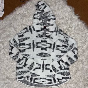 White Western sweatshirt